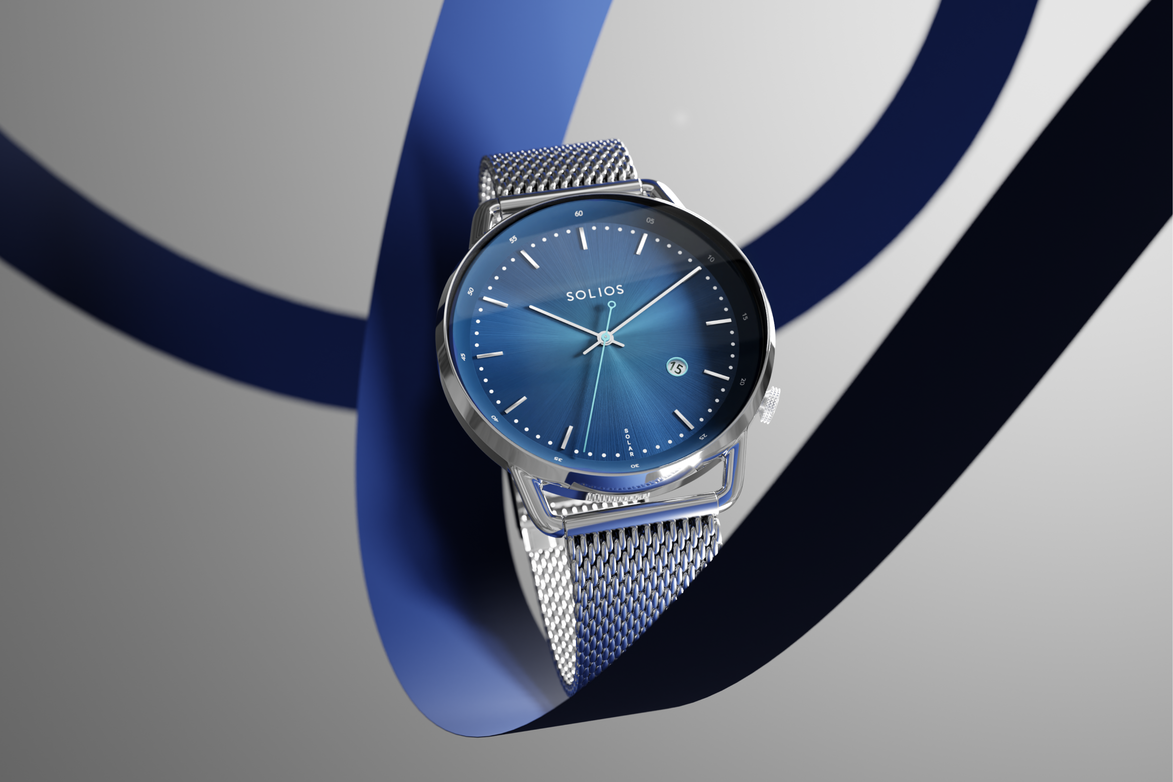 Blue Sapphire watch dial